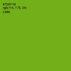 #72AF18 - Lima Color Image