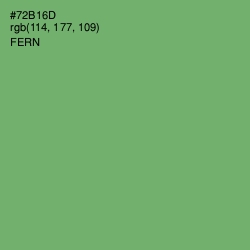 #72B16D - Fern Color Image
