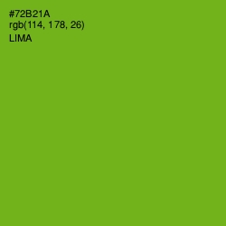 #72B21A - Lima Color Image