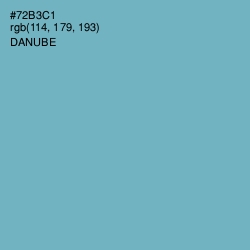 #72B3C1 - Danube Color Image