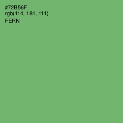 #72B56F - Fern Color Image