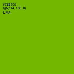 #72B700 - Lima Color Image