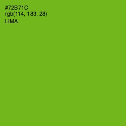 #72B71C - Lima Color Image