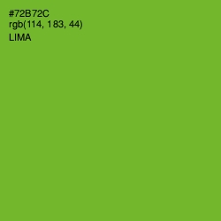 #72B72C - Lima Color Image