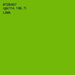 #72BA07 - Lima Color Image