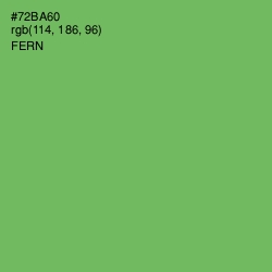 #72BA60 - Fern Color Image