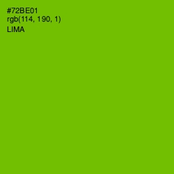 #72BE01 - Lima Color Image