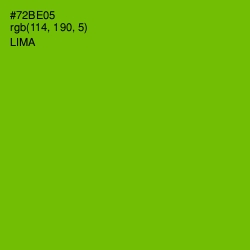 #72BE05 - Lima Color Image