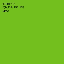 #72BF1D - Lima Color Image