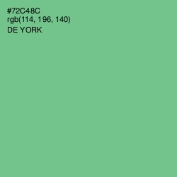 #72C48C - De York Color Image