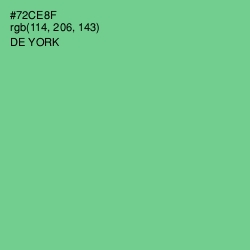 #72CE8F - De York Color Image