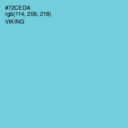 #72CEDA - Viking Color Image