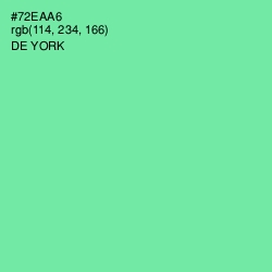 #72EAA6 - De York Color Image