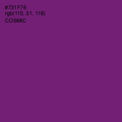 #731F76 - Cosmic Color Image