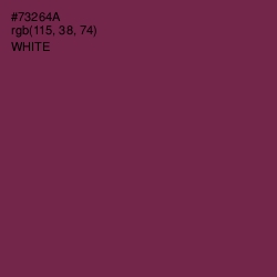 #73264A - Tawny Port Color Image