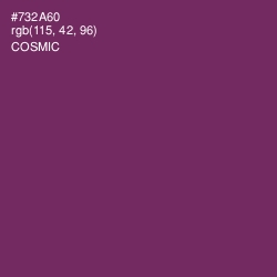 #732A60 - Cosmic Color Image