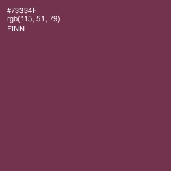 #73334F - Finn Color Image