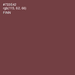 #733E42 - Finn Color Image