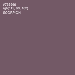 #735966 - Scorpion Color Image