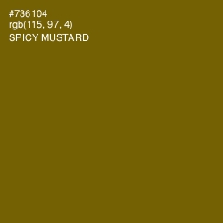 #736104 - Spicy Mustard Color Image