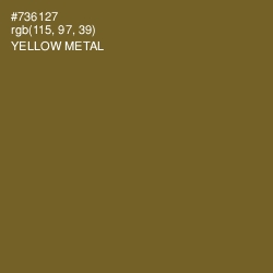 #736127 - Yellow Metal Color Image