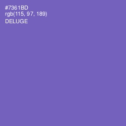 #7361BD - Deluge Color Image