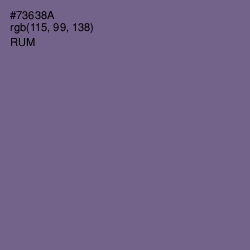 #73638A - Rum Color Image