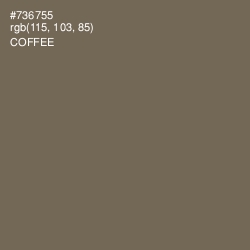#736755 - Coffee Color Image