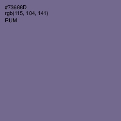 #73688D - Rum Color Image