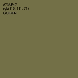 #736F47 - Go Ben Color Image