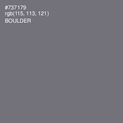 #737179 - Boulder Color Image