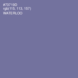 #73719D - Waterloo  Color Image