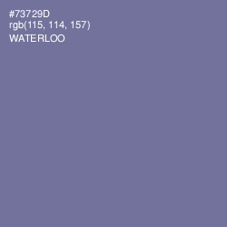 #73729D - Waterloo  Color Image