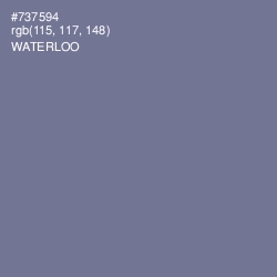 #737594 - Waterloo  Color Image