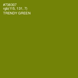 #738307 - Trendy Green Color Image