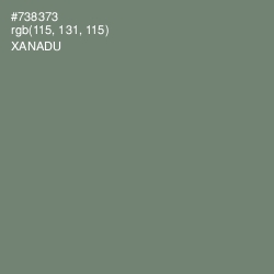 #738373 - Xanadu Color Image