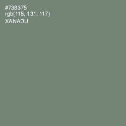 #738375 - Xanadu Color Image