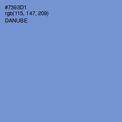 #7393D1 - Danube Color Image