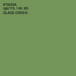 #73955A - Glade Green Color Image