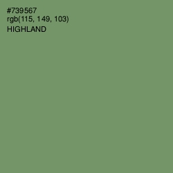 #739567 - Highland Color Image