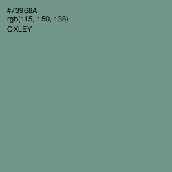 #73968A - Oxley Color Image