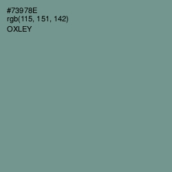 #73978E - Oxley Color Image