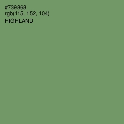 #739868 - Highland Color Image
