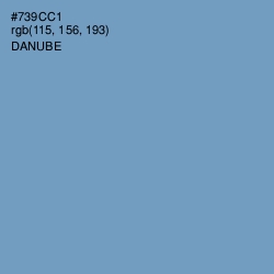 #739CC1 - Danube Color Image