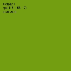 #739E11 - Limeade Color Image