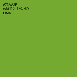 #73AA2F - Lima Color Image