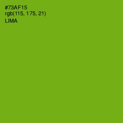 #73AF15 - Lima Color Image