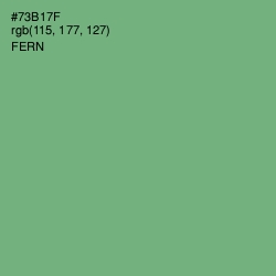 #73B17F - Fern Color Image