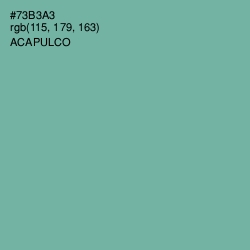 #73B3A3 - Acapulco Color Image
