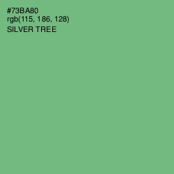 #73BA80 - Silver Tree Color Image